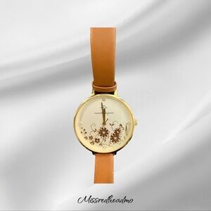 Nanette Lepore Watch with Floral Design